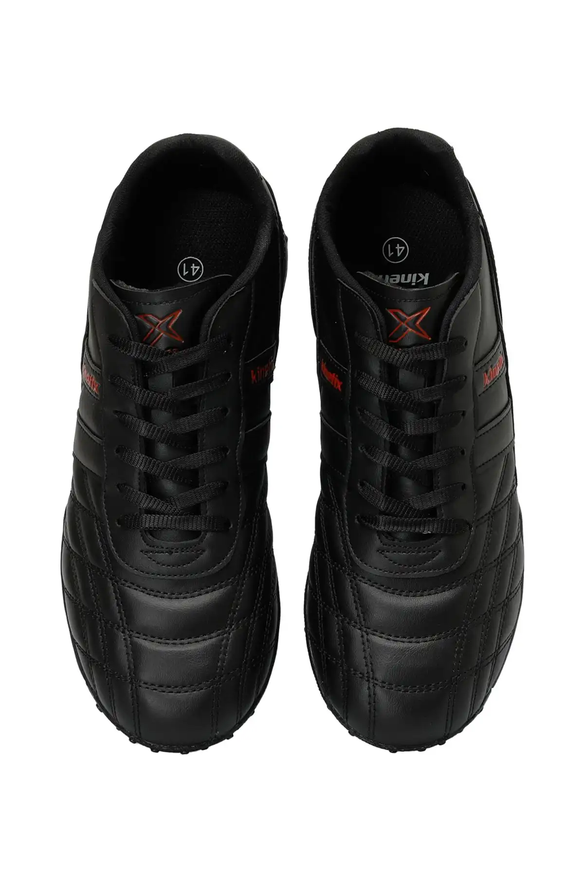کفش فوتبال فوتسال ولکی TF 3PR مشکی برند Kinetix - 7527 کفش فوتبال فوتسال ولکی TF 3PR مشکی برند Kinetix - 7527
