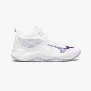 کفش والیبال زنانه وِیو دیمشن مِد سفید برند Mizuno - 7447