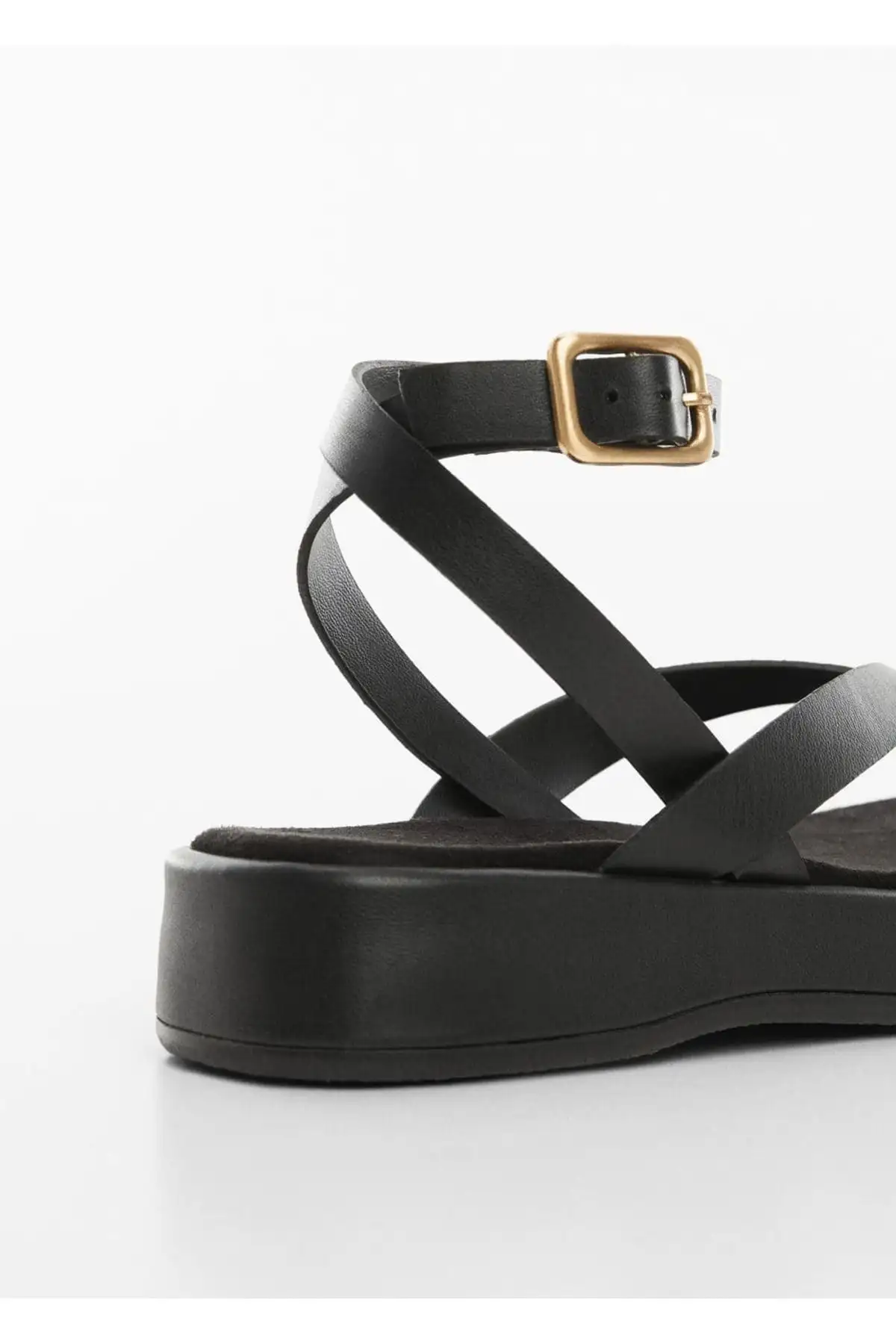 کفش صندل زنانه سندل با بند پلتفرمی برند MANGO - 7438 کفش صندل زنانه سندل با بند پلتفرمی برند MANGO - 7438