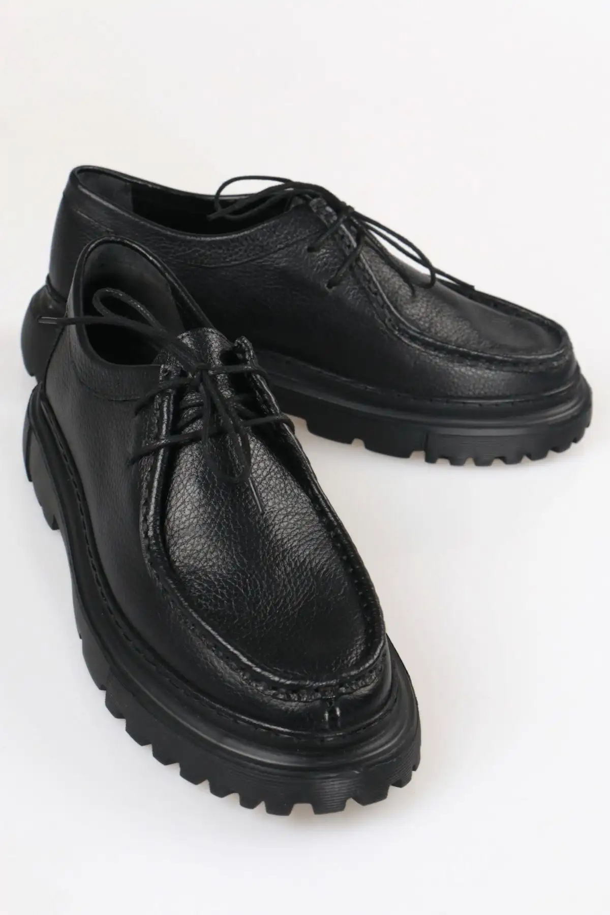 کفش روزمره مردانه  کلاسیک  از چرم طبیعی - 7341 کفش روزمره مردانه کلاسیک از چرم طبیعی - 7341