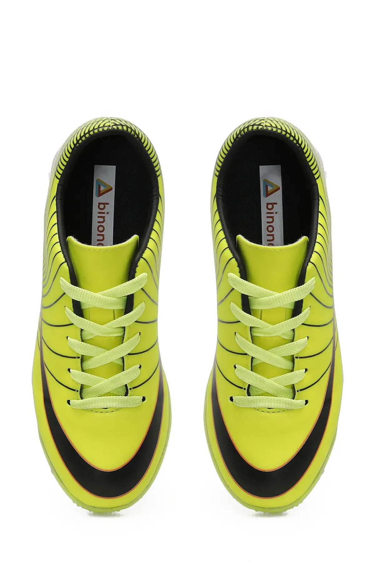 کفش فوتبال بچه‌گانه OCHO TURF F 3PR رنگ نئونی زرد برند Binono - 7529