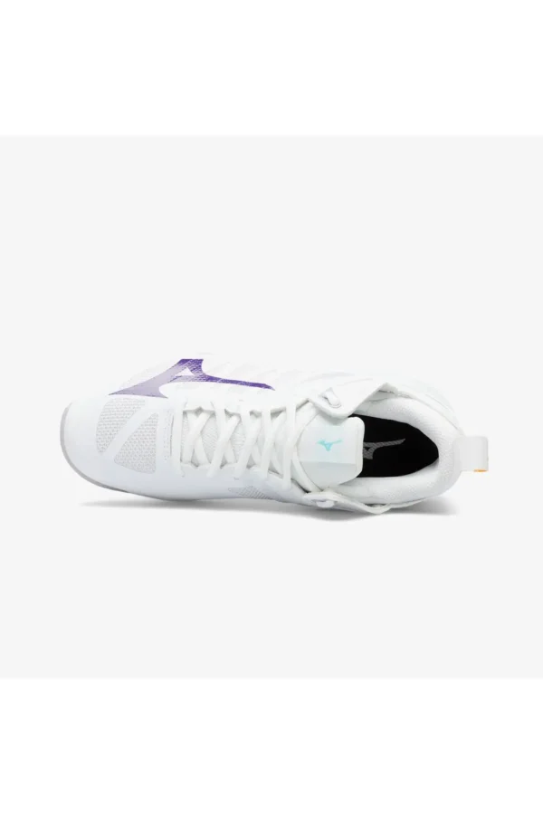 کفش والیبال زنانه وِیو دیمشن مِد سفید برند Mizuno - 7447