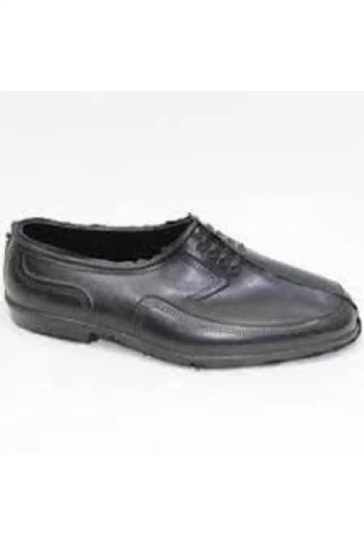 کفش رسمی مردانه   مشکی بدون آستر با لاستیک - 7339 کفش رسمی مردانه مشکی بدون آستر با لاستیک - 7339