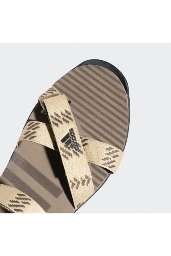 کفش صندل زنانه مواری گوشواره/مگنت/مشکی برند adidas - 7421