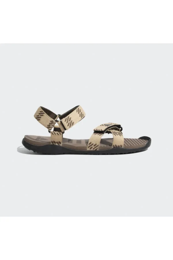 کفش صندل زنانه مواری گوشواره/مگنت/مشکی برند adidas - 7421