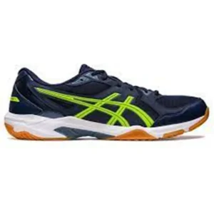 کفش والیبال مردانه GEL-ROCKET 10 به رنگ آبی تیره و سبز برند Asics - 7455