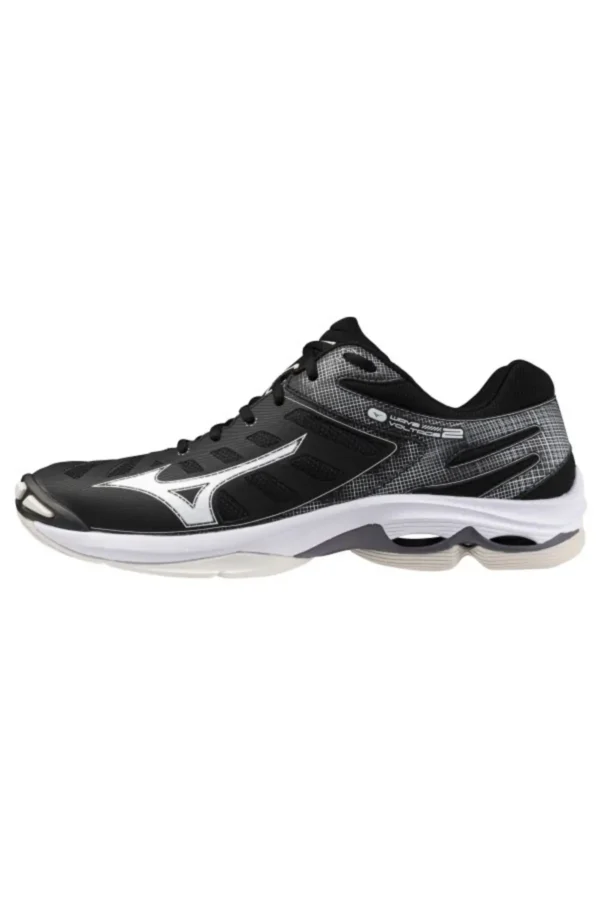 کفش والیبال ویو ولتاژ 2 برای ورزشکاران جنسیتی غیرمخصوص - رنگ مشکی برند Mizuno - 7446