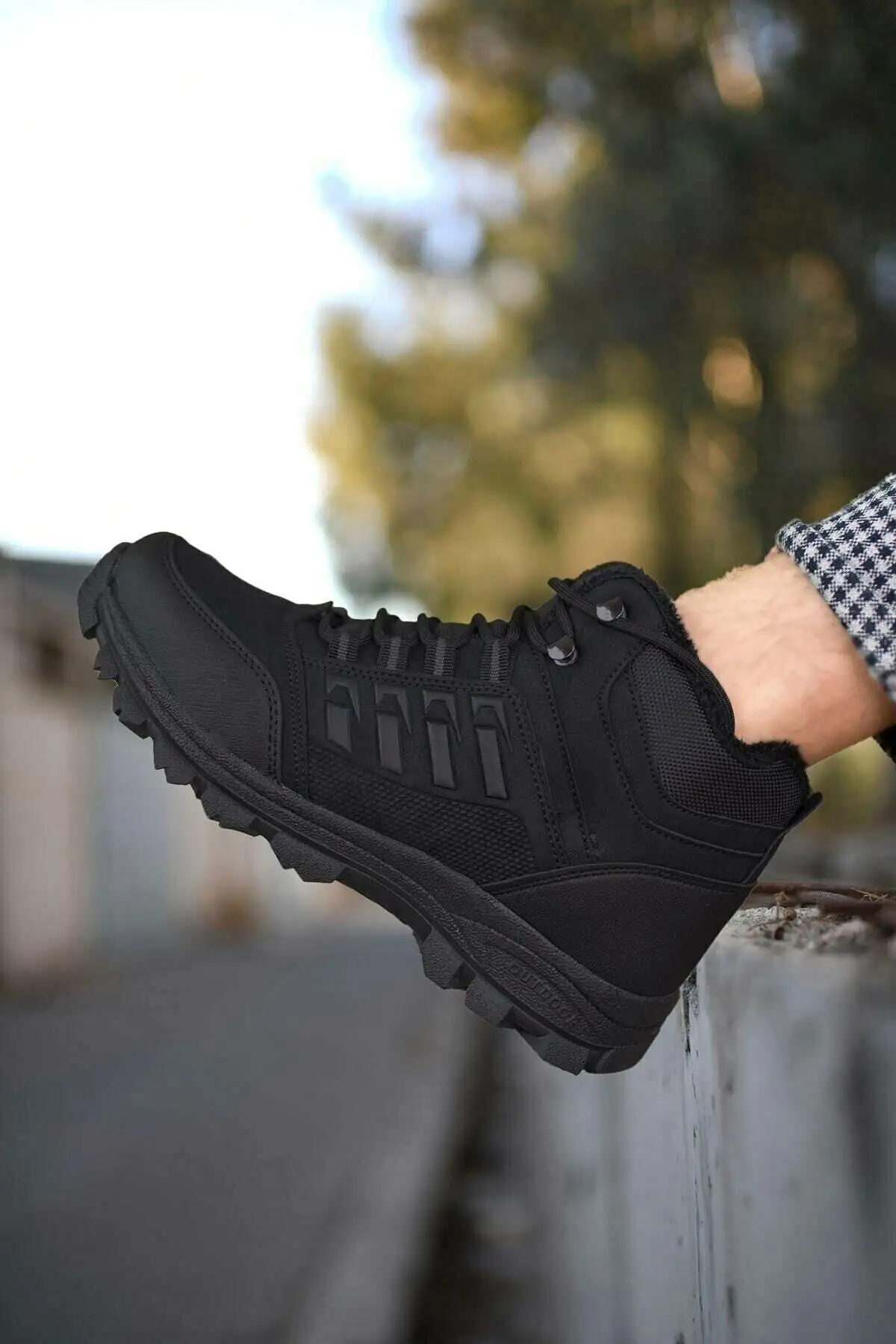 بوت مردانه کفش ورزشی  پاییزه با زیره ضد لغزش و راحتی ارگونومیک برند nisa ayakkabı çanta - 6667 بوت مردانه کفش ورزشی پاییزه با زیره ضد لغزش و راحتی ارگونومیک برند nisa ayakkabı çanta - 6667