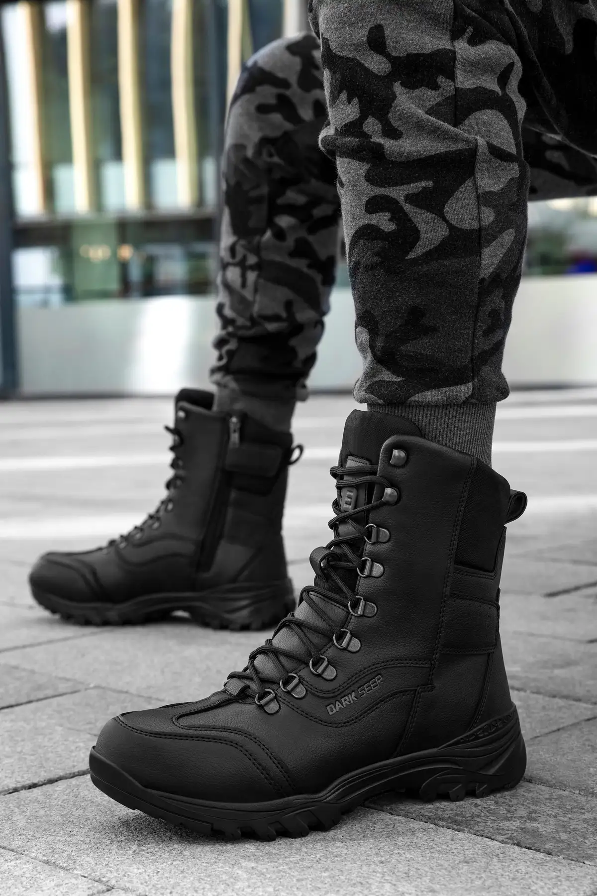 بوت مردانه  کوهنوردی  سیاه دی اس 4 لگولاس برند Dark Seer - 7542 بوت مردانه کوهنوردی سیاه دی اس 4 لگولاس برند Dark Seer - 7542