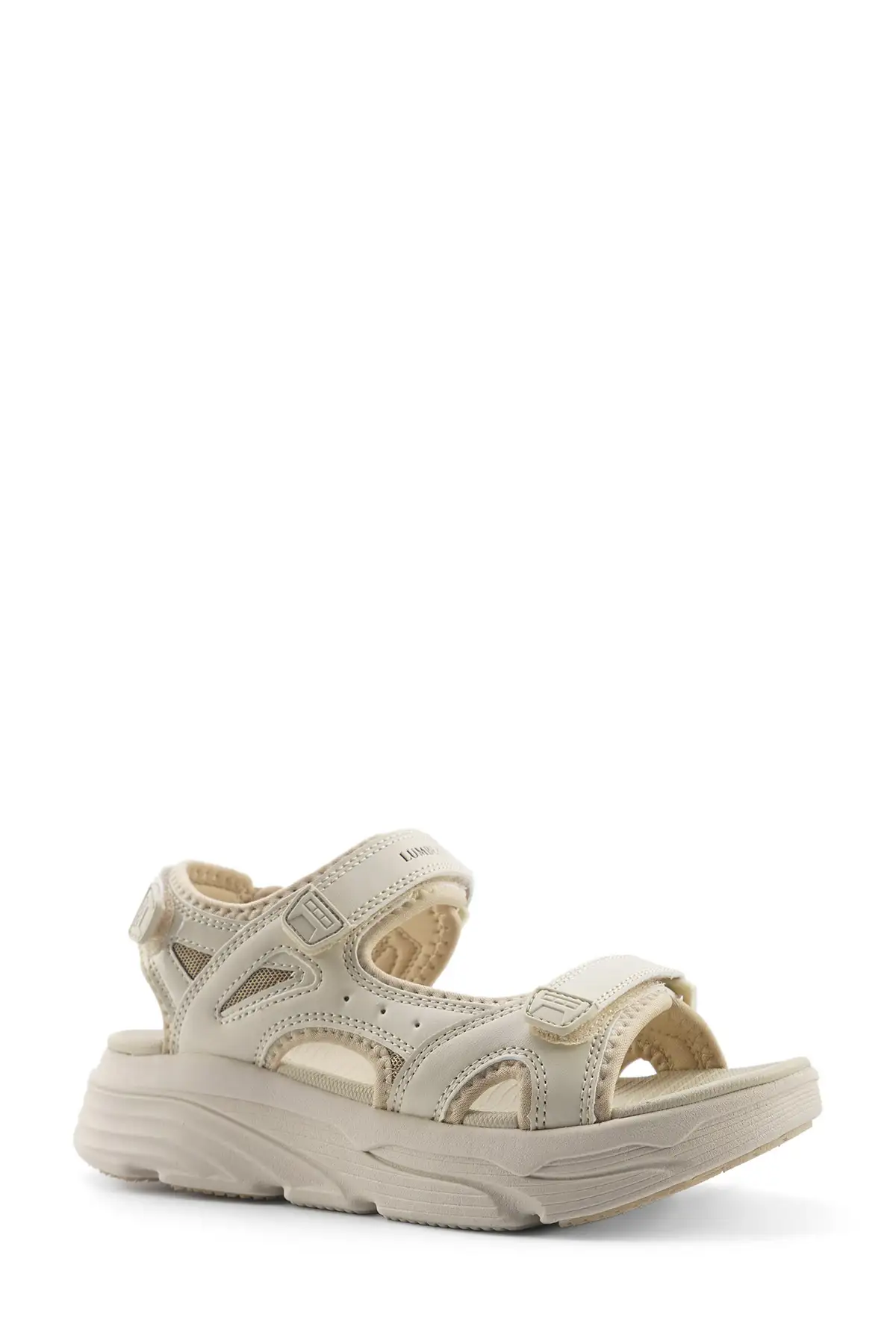 کفش صندل زنانه زیرپوش بنددار جینا 5fx بژ برند Lumberjack - 8229