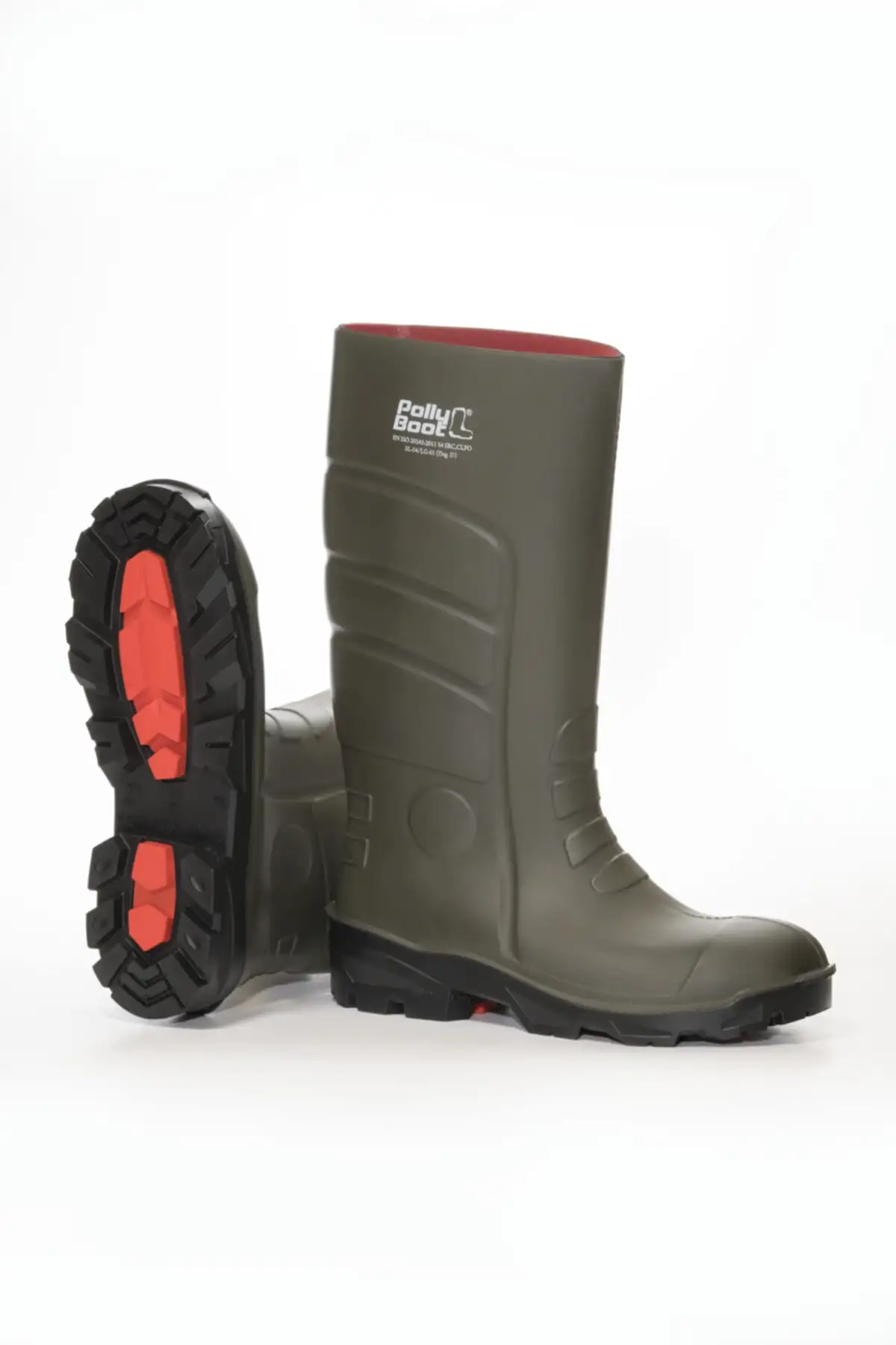 کفش سایز بزرگ مردانه چکمه خاکی کهکشانی وگا S4 پالی بوت (با نوک فولادی) برند Polly Boot - 7855 کفش سایز بزرگ مردانه چکمه خاکی کهکشانی وگا S4 پالی بوت (با نوک فولادی) برند Polly Boot - 7855