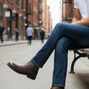 بوت مردانه چکمه تولید ویژه از چرم طبیعی (سایز ۳۷، ۳۸، ۳۹، ۴۰، ۴۱، ۴۲، ۴۳، ۴۴، ۴۵، ۴۶، ۴۷، ۴۸) برند şık kundura - 7587