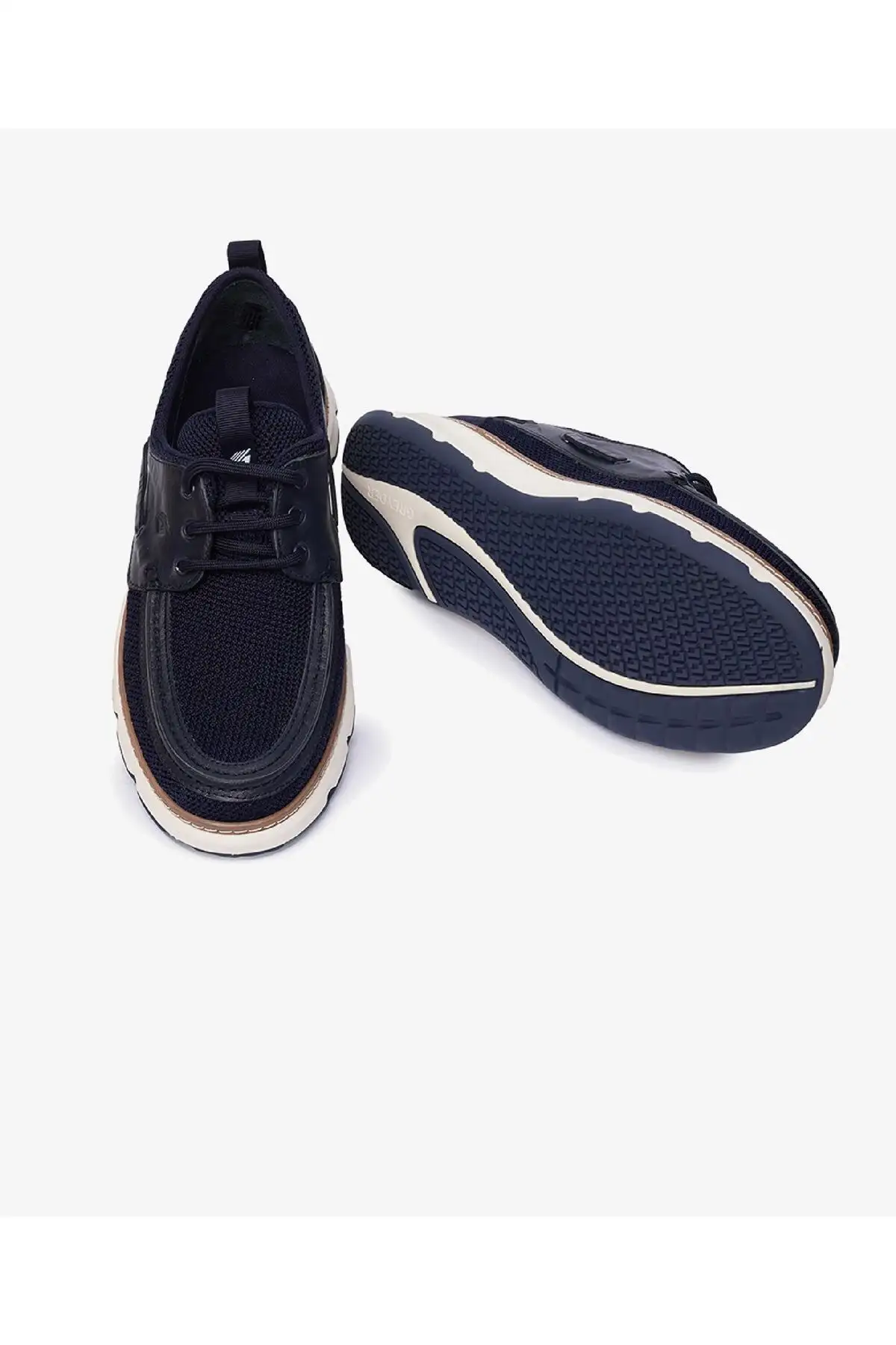 کفش روزمره مردانه   کاجوال چرم طبیعی رنگ سرمهای برند Greyder - 7904 کفش روزمره مردانه کاجوال چرم طبیعی رنگ سرمهای برند Greyder - 7904