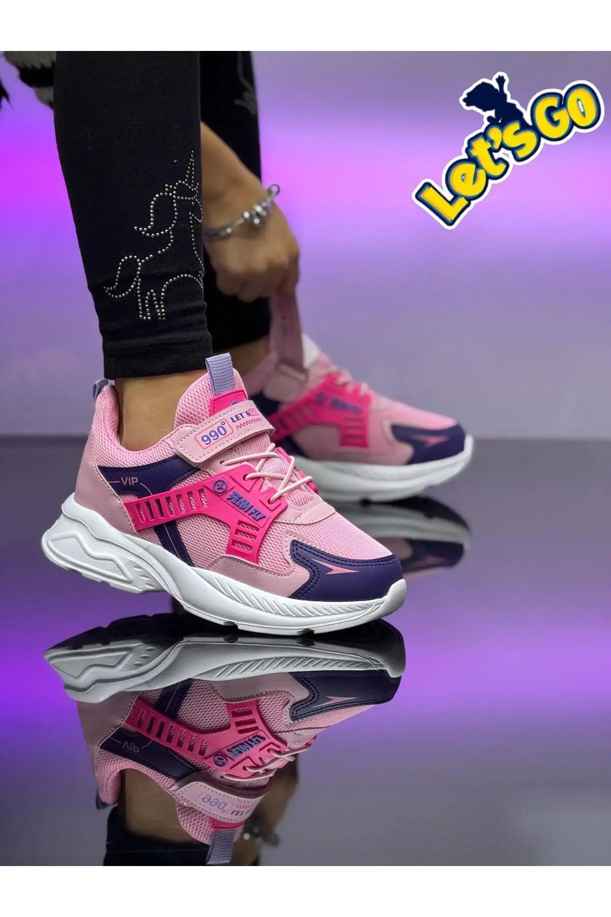 کفش بچگانه  ورزشی بچهگانه برند Let's Go - 7909 کفش بچگانه ورزشی بچهگانه برند Let's Go - 7909