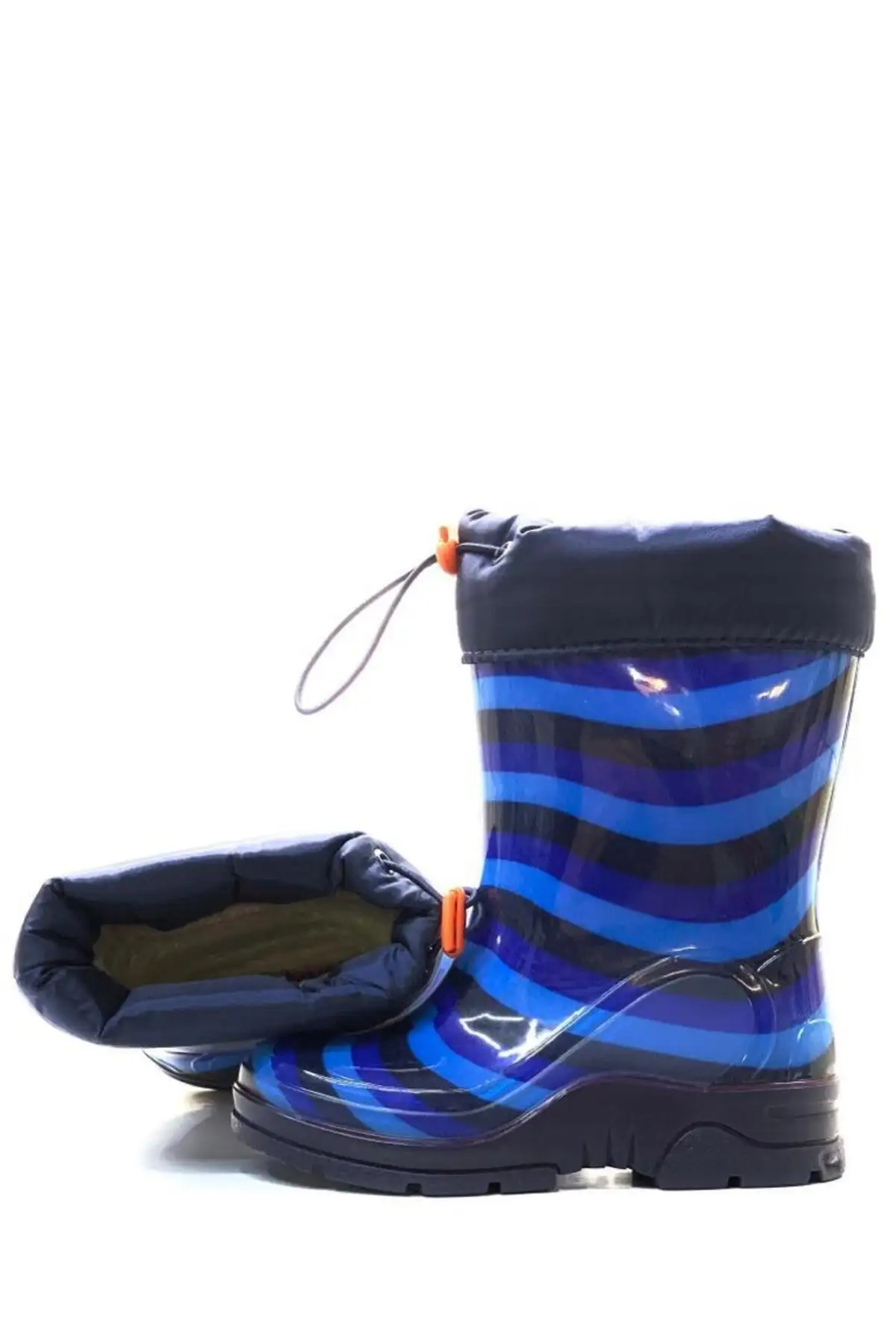 بوت بچگانه چکمه بارانی ضد آب و غیر لغزنده با کفی برای کودکان (پسرانه/دخترانه) دارای پشم مصنوعی مدل AI100 برند Altın Pabuç - 7639