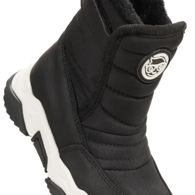 بوت بچگانه کفش برفی بچه‌گانه پسرانه موننی با بند چسبی برند Kiko Kids - 7618