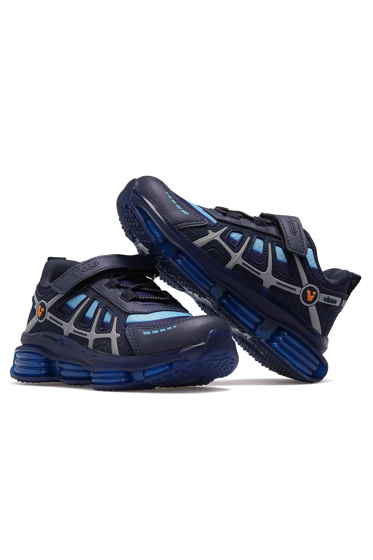 کفش پسرانه ورزشی کتانی کونترا مدل ۲۵K 346.249 رنگ سرمه‌ای برند Vicco - 8290