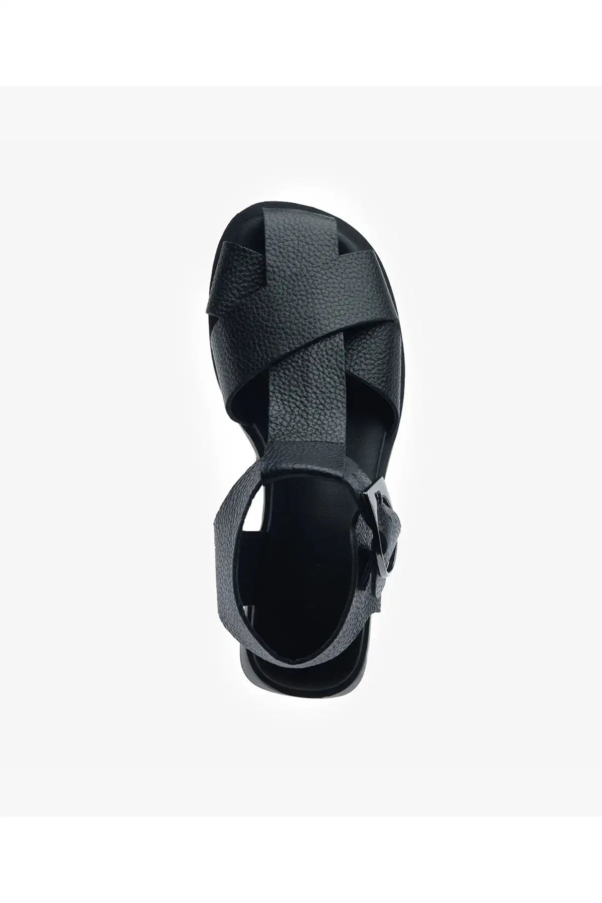 کفش صندل زنانه   مشکی از چرم طبیعی برند Greyder - 8235 کفش صندل زنانه مشکی از چرم طبیعی برند Greyder - 8235