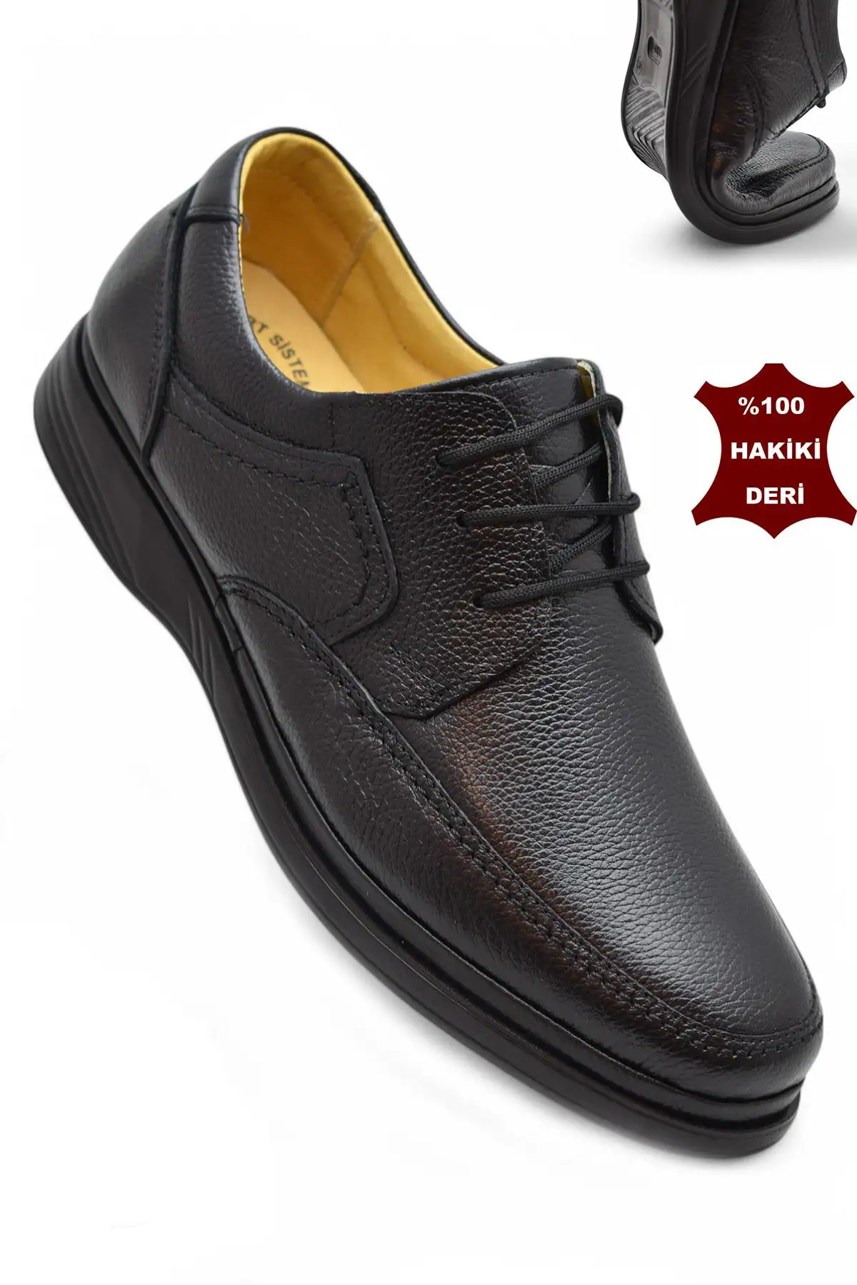 کفش روزمره مردانه   طبی TAB8050 با کفی اورتوپدیک و چرم طبیعی، مناسب برای فصل به عنوان  بابا. برند ISPARTALILAR - 7905 کفش روزمره مردانه طبی TAB8050 با کفی اورتوپدیک و چرم طبیعی، مناسب برای فصل به عنوان بابا. برند ISPARTALILAR - 7905