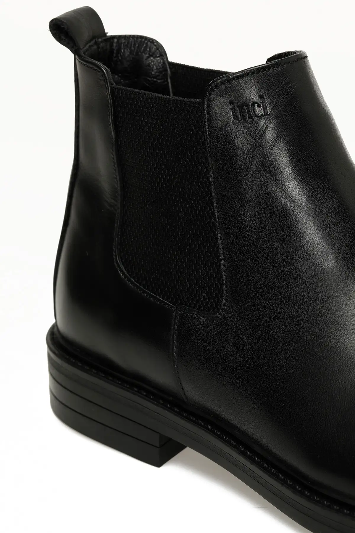 بوت مردانه  کلاسیک  SORBE 5PR مشکی برند İnci - 7581 بوت مردانه کلاسیک SORBE 5PR مشکی برند İnci - 7581