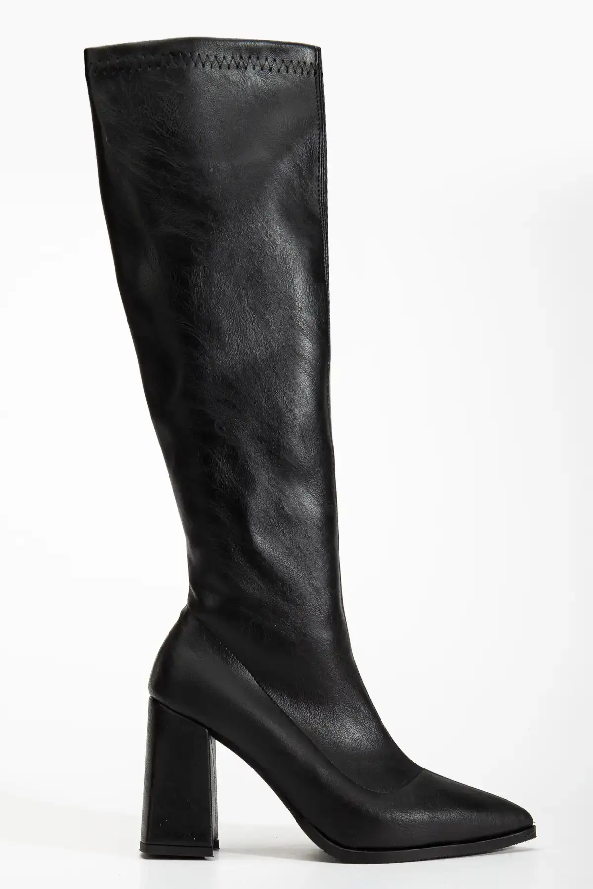 بوت و نیم بوت زنانه چیزمی تاپکل سیری برنن استرچ چکمه برند MaskButik - 7579 بوت و نیم بوت زنانه چیزمی تاپکل سیری برنن استرچ چکمه برند MaskButik - 7579