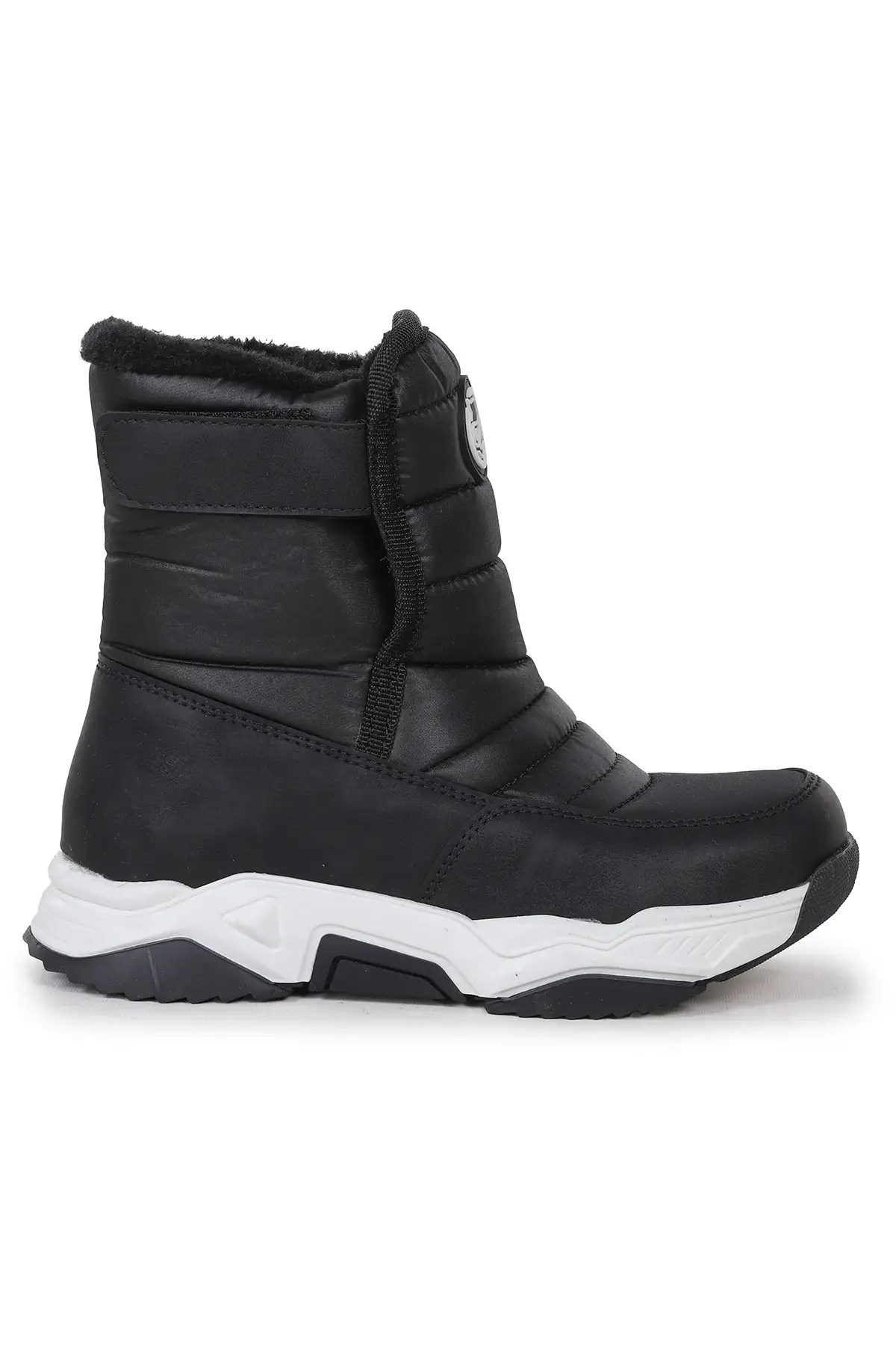 بوت بچگانه کفش برفی بچه‌گانه پسرانه موننی با بند چسبی برند Kiko Kids - 7618