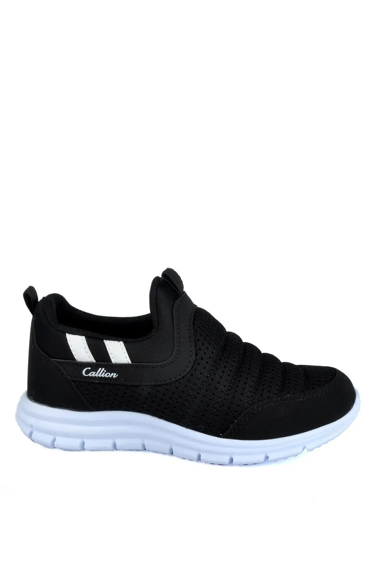 کفش پسرانه  ورزشی راحت مشکی ارتوپدیک بچهگانه با رویه توری برند Konfor - 8297 کفش پسرانه ورزشی راحت مشکی ارتوپدیک بچهگانه با رویه توری برند Konfor - 8297