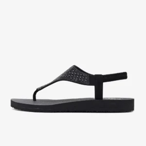 کفش صندل زنانه مدیتیشن - مشکی راک استار 119770 Bbk برند Skechers - 8219