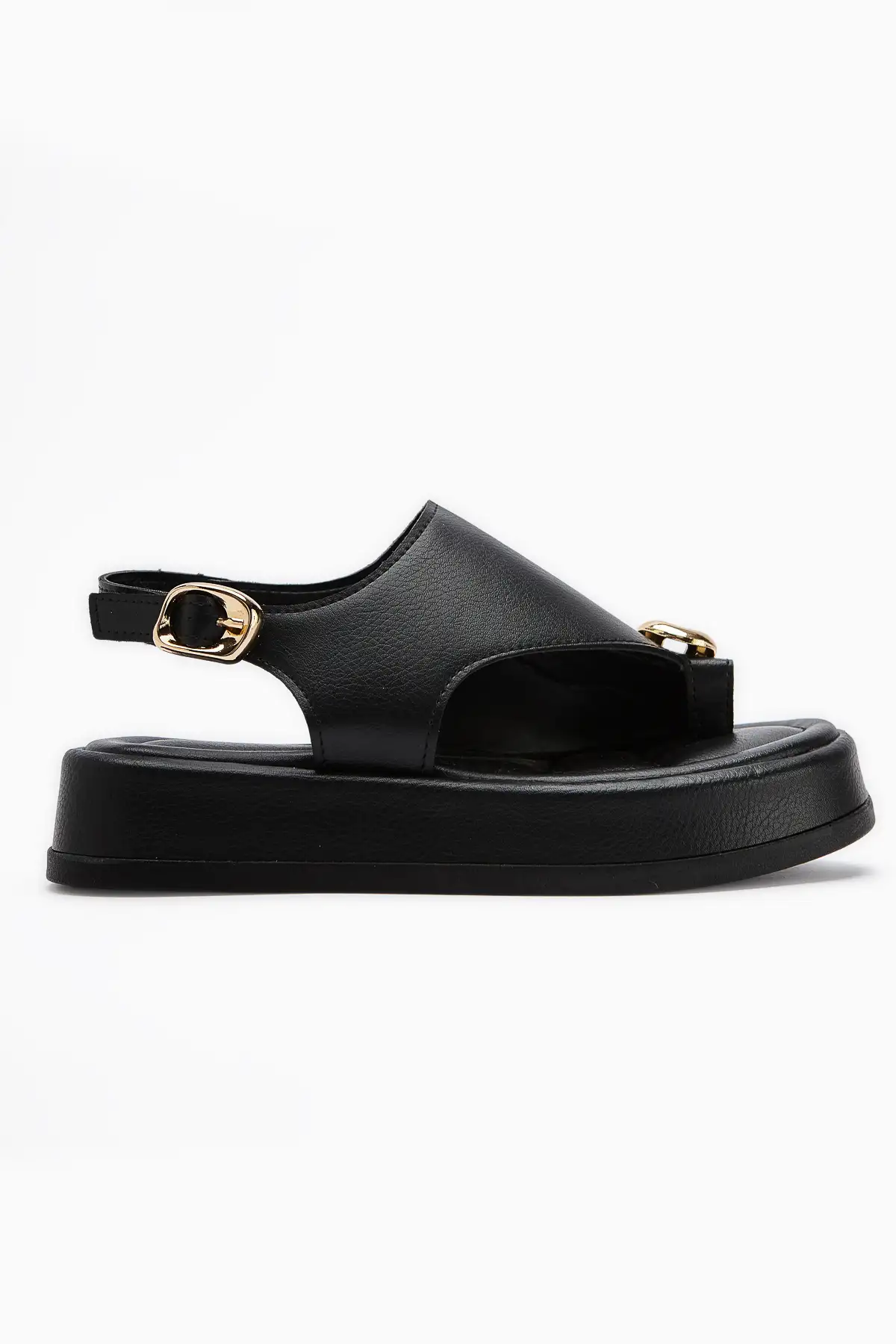 کفش صندل زنانه سندل  تراویای مشکی با بند انگشتی و قفل دار برند Limoya - 8218 کفش صندل زنانه سندل تراویای مشکی با بند انگشتی و قفل دار برند Limoya - 8218