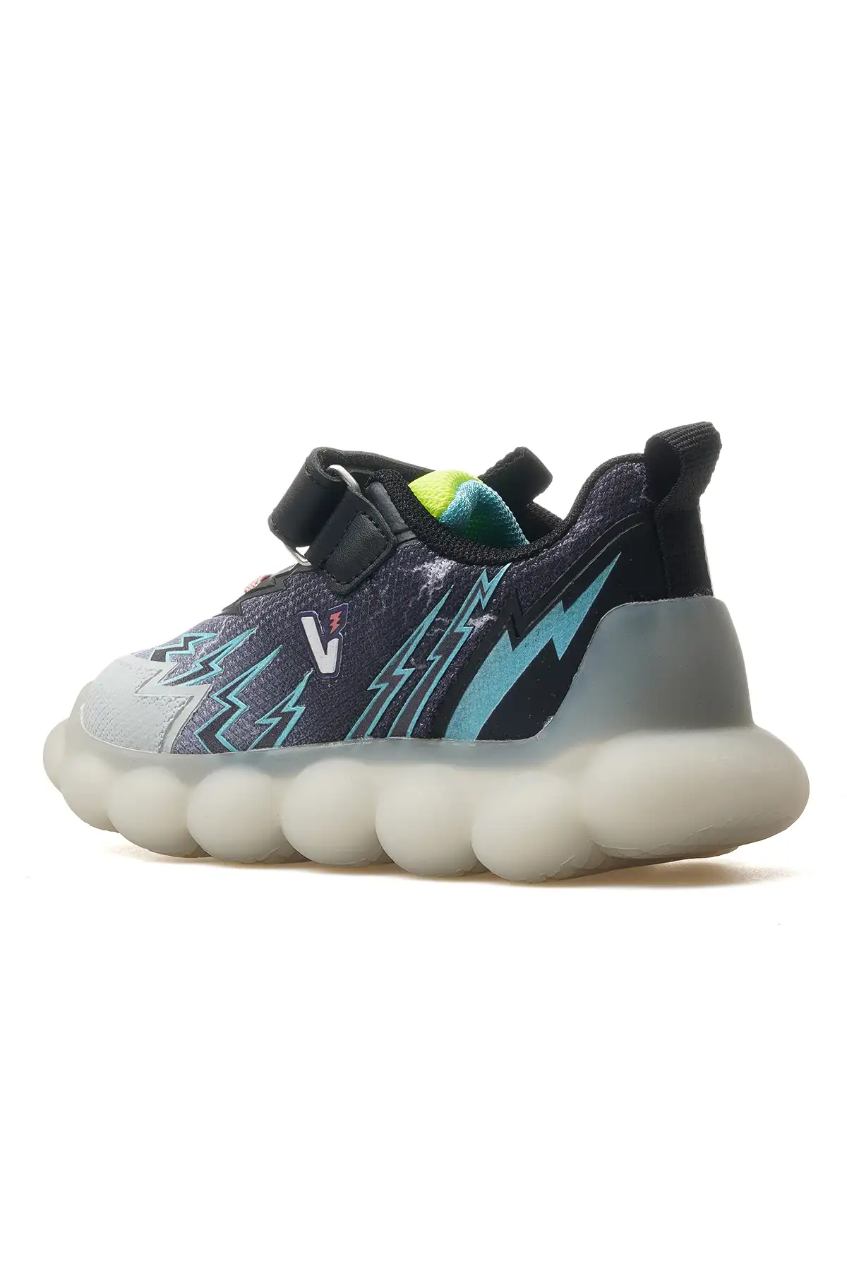 کفش پسرانه  ورزشی چراغدار  فلش مدل 25y 346.214 رنگ مشکی برند Vicco - 8287 کفش پسرانه ورزشی چراغدار فلش مدل 25y 346.214 رنگ مشکی برند Vicco - 8287