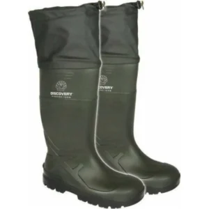 کفش سایز بزرگ مردانه چکمه با یقه بلند و کف ضد لغزش -25 درجه سانتیگراد برند Discovery - 7898