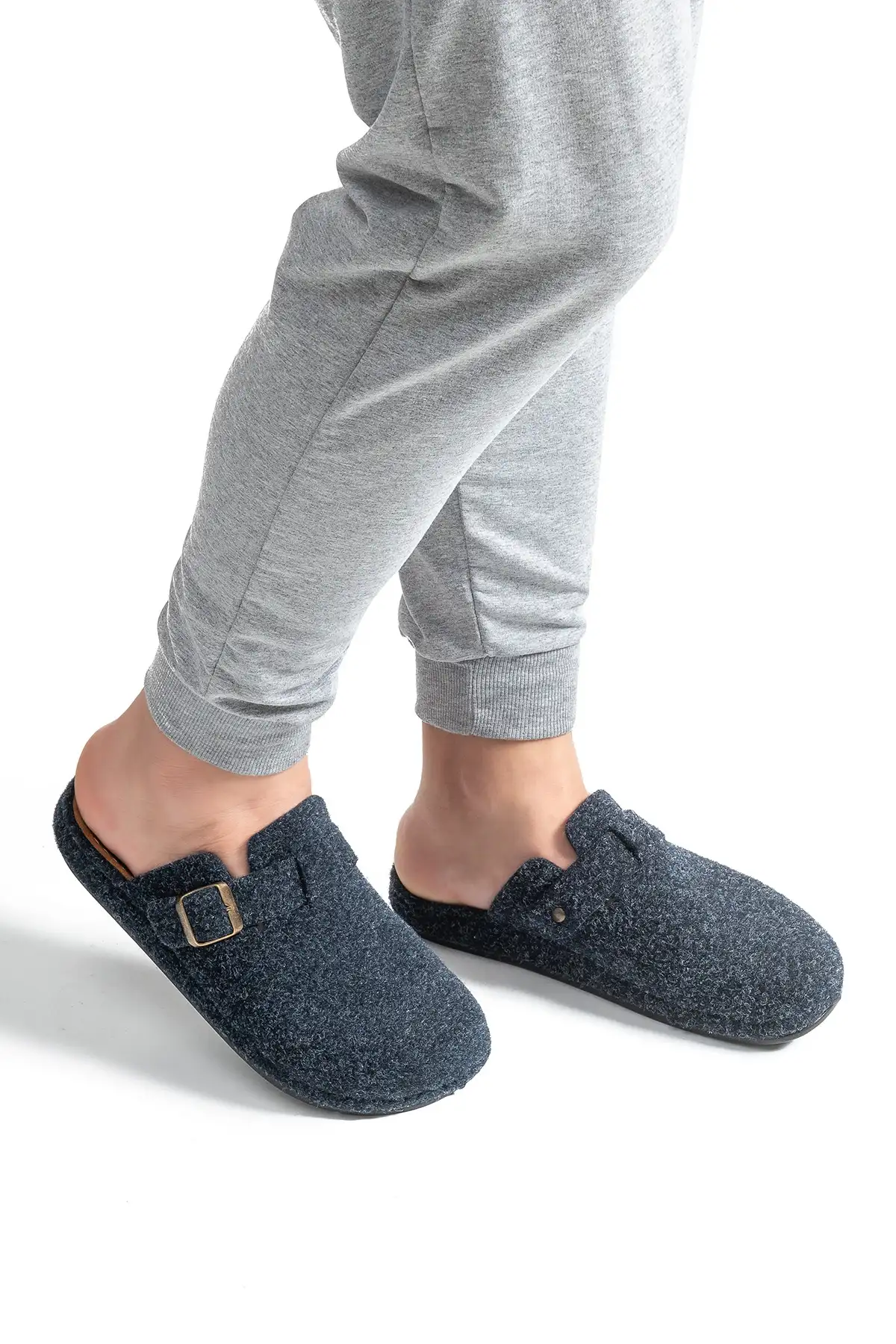 کفش سایز بزرگ مردانه خانگی مانو - رنگ سرمه‌ای - ۴۱ تا ۴۵ برند Twigy - 7885