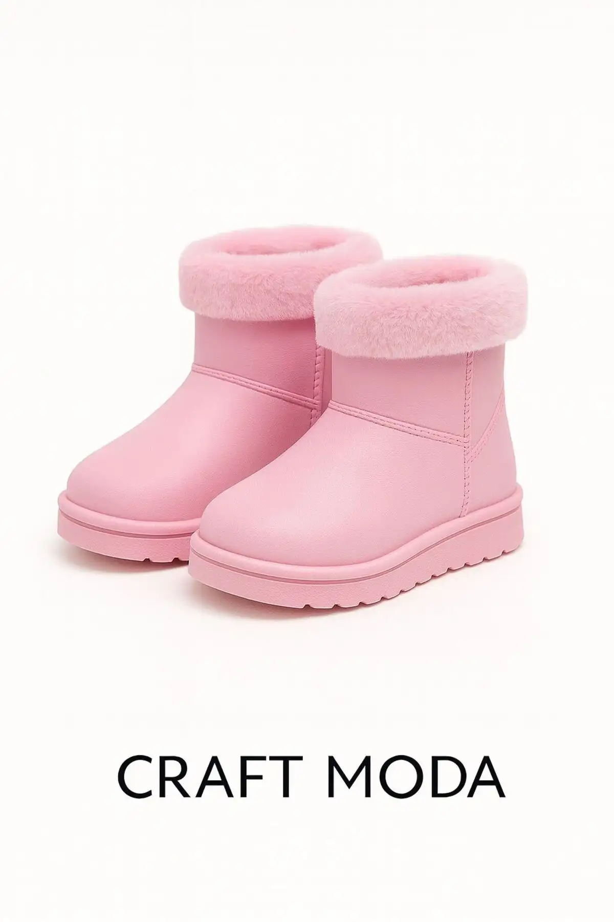 بوت بچگانه  باران و زمستانی با آستر خزدار برای کودکان برند CRAFT MODA - 7916 بوت بچگانه باران و زمستانی با آستر خزدار برای کودکان برند CRAFT MODA - 7916