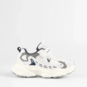 کفش پسرانه کتانی راحتی سفید بچگانه ارتوپدیک برند Vicco - 8289