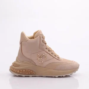 بوت و نیم‌ بوت زنانه کفش برفی رنگ بژ 16103363 برند Dgn - 8356