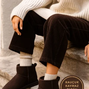 بوت و نیم‌ بوت زنانه کلاسیک مینی الترا مینی کُرک‌دار مدل 1016222 CHE برند DAD WOLF - 8364