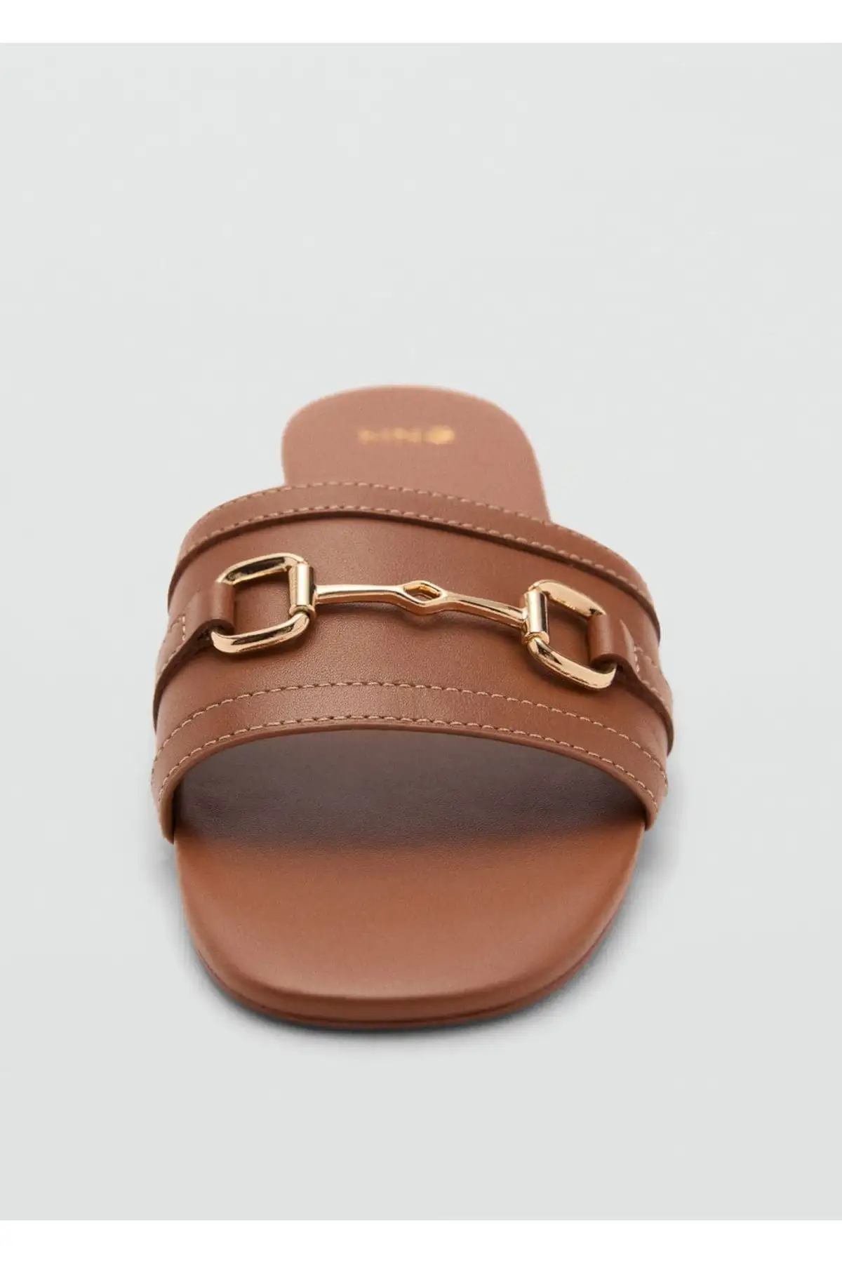 کفش صندل زنانه سندل چرمی با قفل برند MANGO - 8268