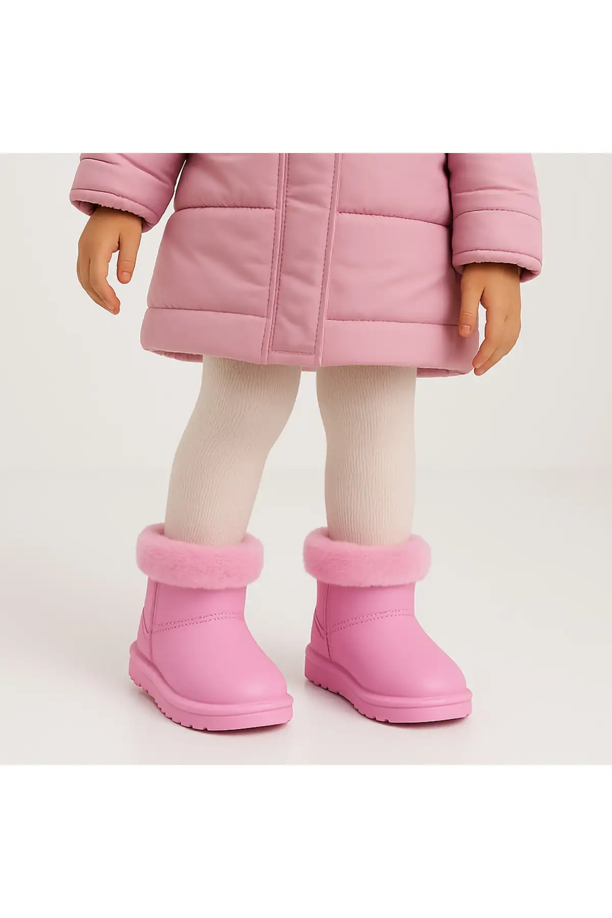 بوت بچگانه  باران و زمستانی با آستر خزدار برای کودکان برند CRAFT MODA - 7916 بوت بچگانه باران و زمستانی با آستر خزدار برای کودکان برند CRAFT MODA - 7916