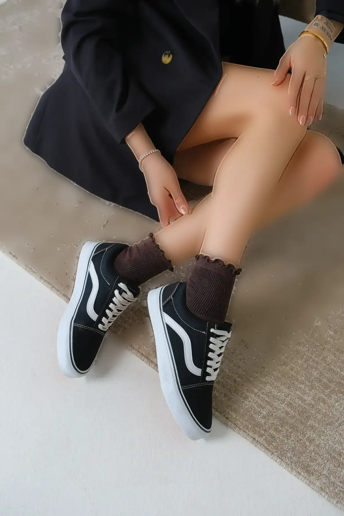 کفش کتانی زنانه  ورزشی ortopedik  گارانتی دار وانسو برند Daxtors - 7958 کفش کتانی زنانه ورزشی ortopedik گارانتی دار وانسو برند Daxtors - 7958