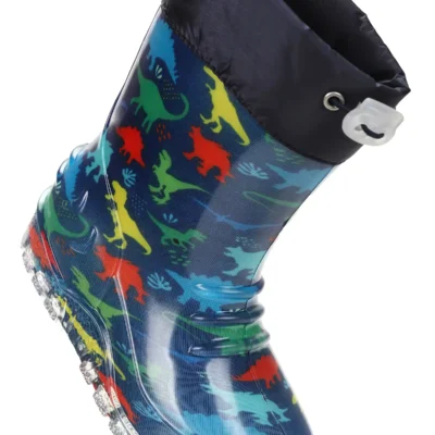 بوت بچگانه چکمه بارانی ضد آب پسرانه ساوانا برند Kiko Kids - 7605