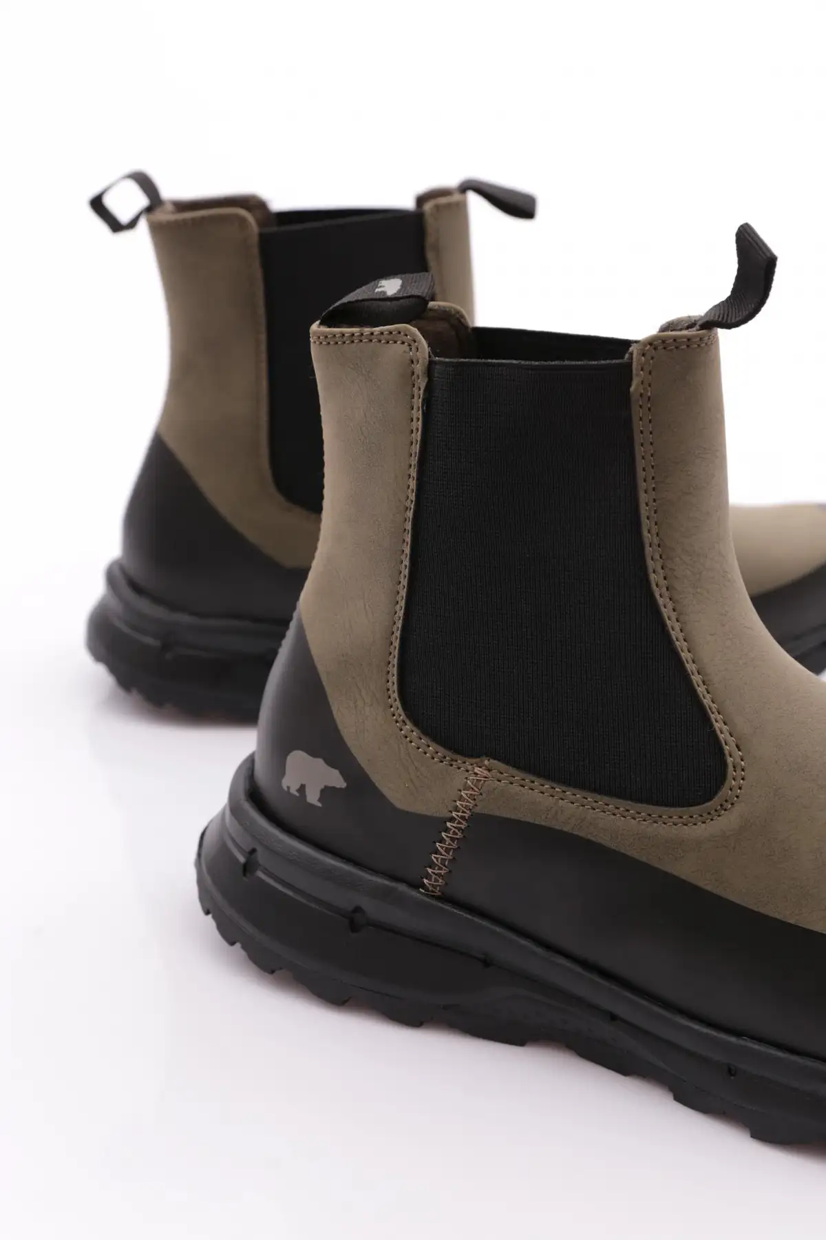 کفش سایز بزرگ مردانه چکمه درِج برند Bad Bear - 7851