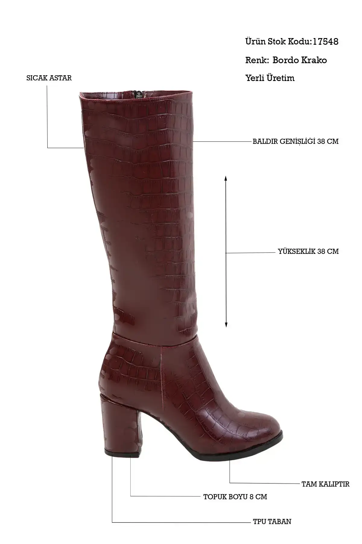 بوت و نیم بوت زنانه چکمه  کراک برد 17548 برند SOHO - 8112 بوت و نیم بوت زنانه چکمه کراک برد 17548 برند SOHO - 8112