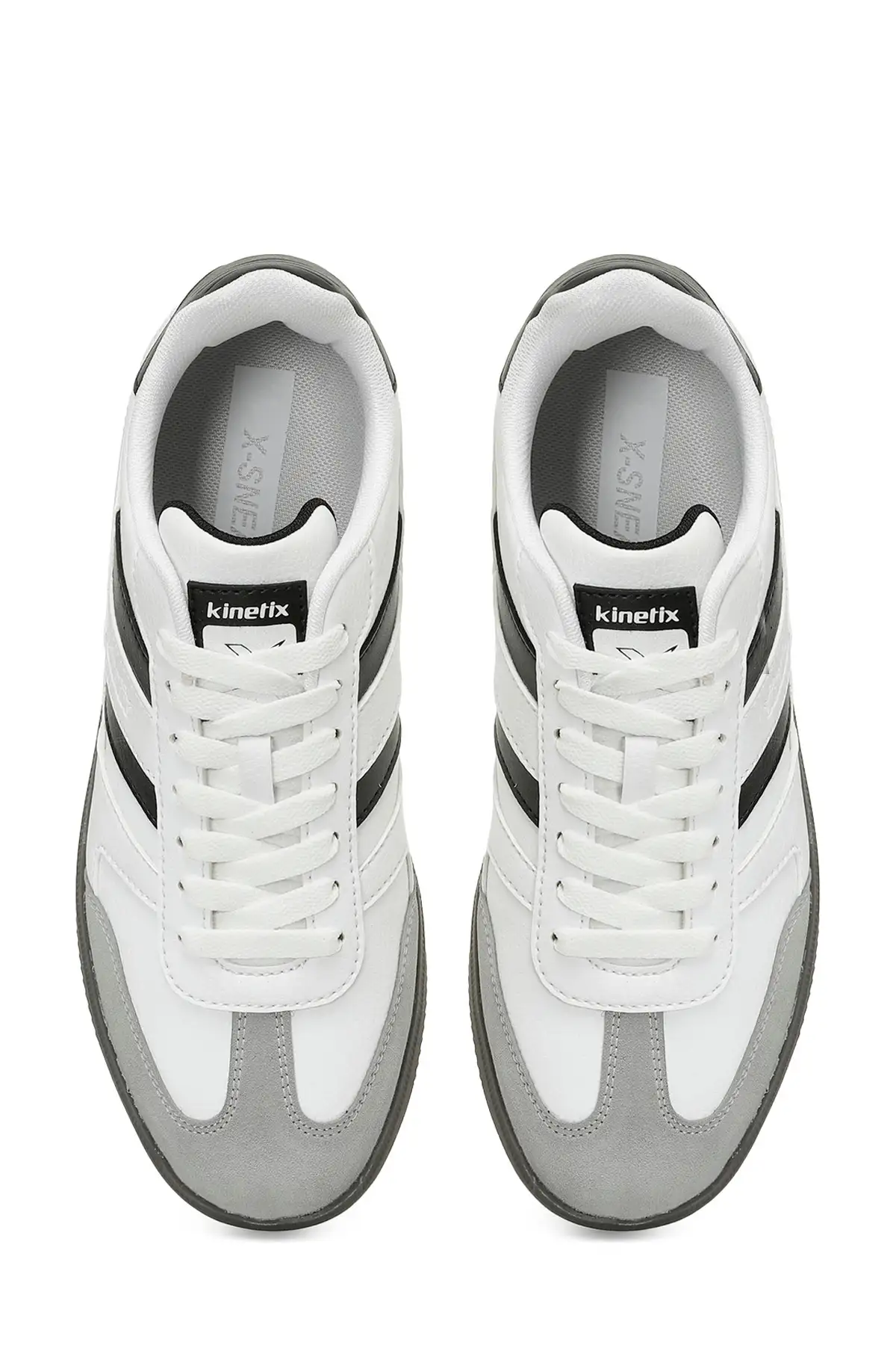 کفش سایز بزرگ مردانه کتانی  ردوو پی یو ۵FX سفید برند Kinetix - 7902 کفش سایز بزرگ مردانه کتانی ردوو پی یو ۵FX سفید برند Kinetix - 7902