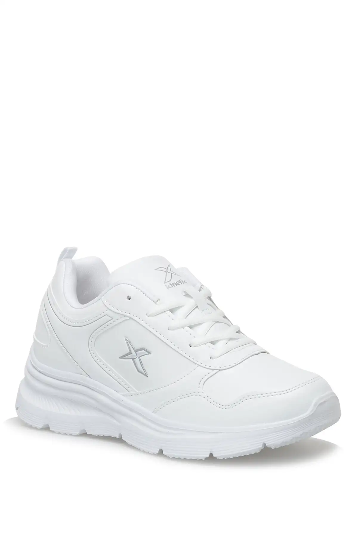 کفش کتانی زنانه  ورزشی  سوومی Pu W 2pr سفید برند Kinetix - 7966 کفش کتانی زنانه ورزشی سوومی Pu W 2pr سفید برند Kinetix - 7966