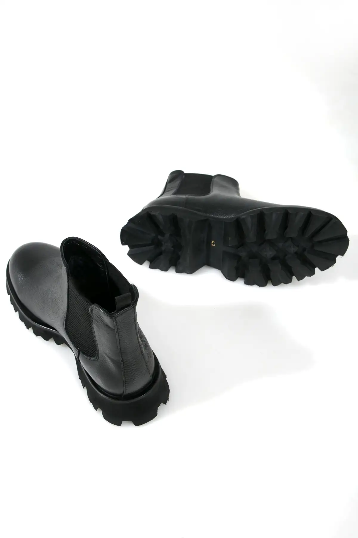 بوت مردانه چکمه چرم طبیعی  مشکی برند GERARDO AYAKKABI - 7583 بوت مردانه چکمه چرم طبیعی مشکی برند GERARDO AYAKKABI - 7583