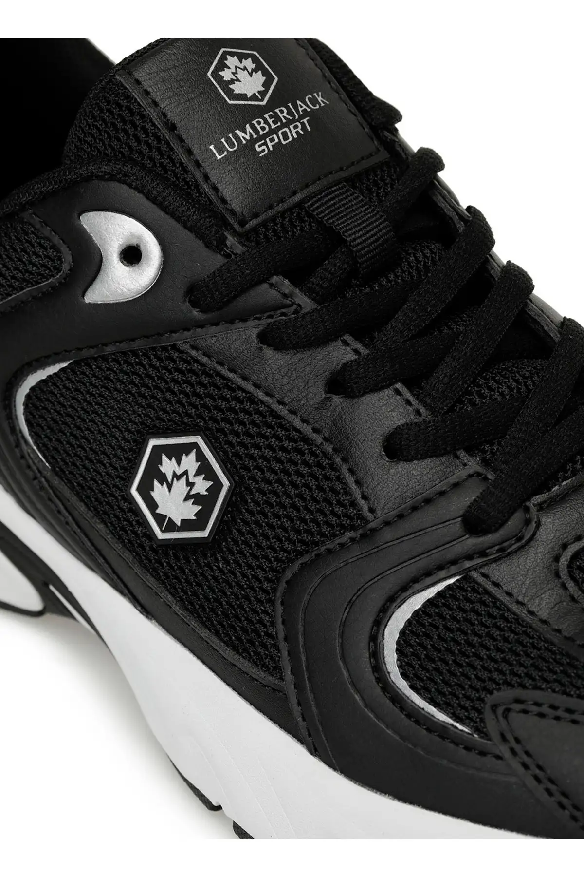 کفش سایز بزرگ مردانه  ورزشی  مشکی POL 5FX برند Lumberjack - 7869 کفش سایز بزرگ مردانه ورزشی مشکی POL 5FX برند Lumberjack - 7869