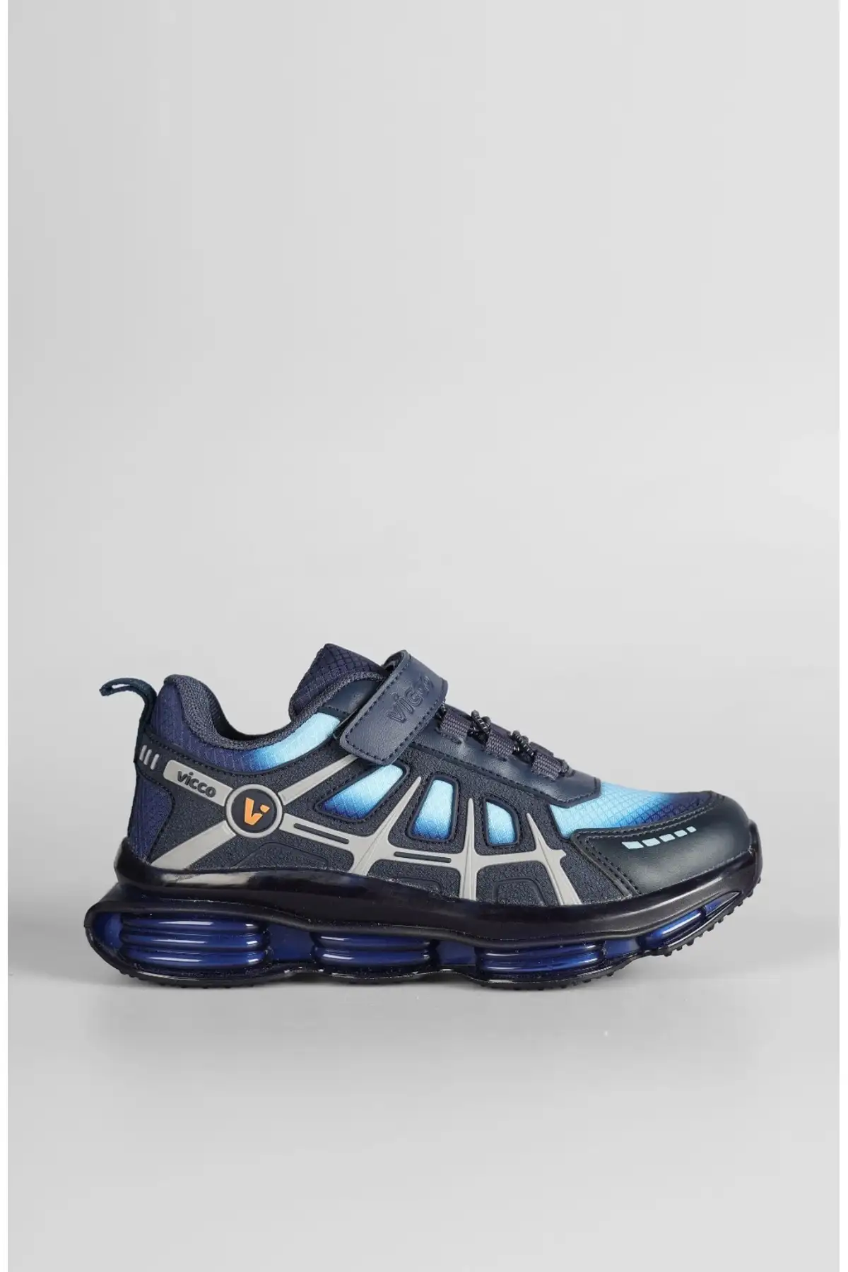 کفش پسرانه  مردانه کودکان رنگ سرمهای کونترا برند Vicco - 8280 کفش پسرانه مردانه کودکان رنگ سرمهای کونترا برند Vicco - 8280