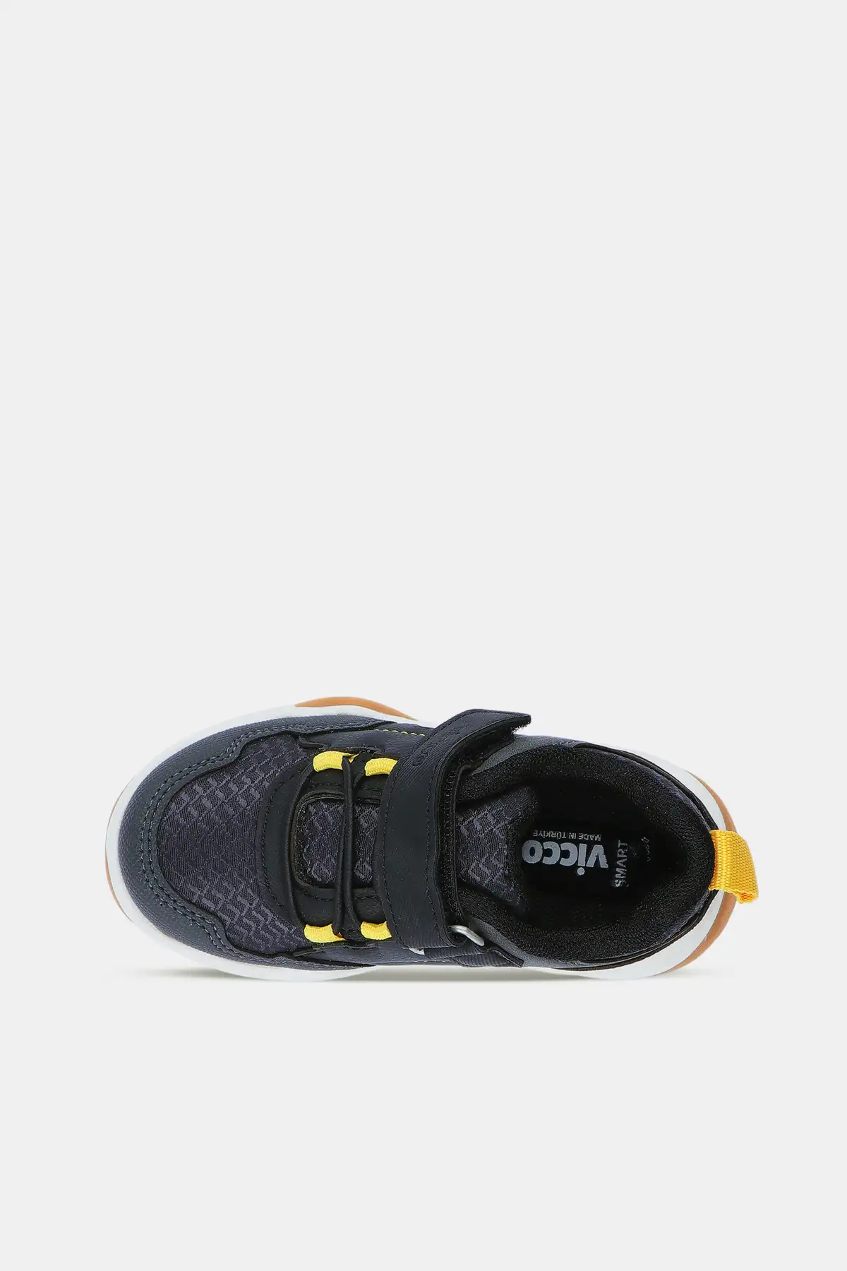 کفش پسرانه  ورزشی مشکی سبک مردانه هومر برای پیشدبستانی برند Vicco - 8286 کفش پسرانه ورزشی مشکی سبک مردانه هومر برای پیشدبستانی برند Vicco - 8286