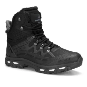 کفش سایز بزرگ مردانه کوهنوردی بیرونی مشکی زنانه- برند Dark Seer - 7846