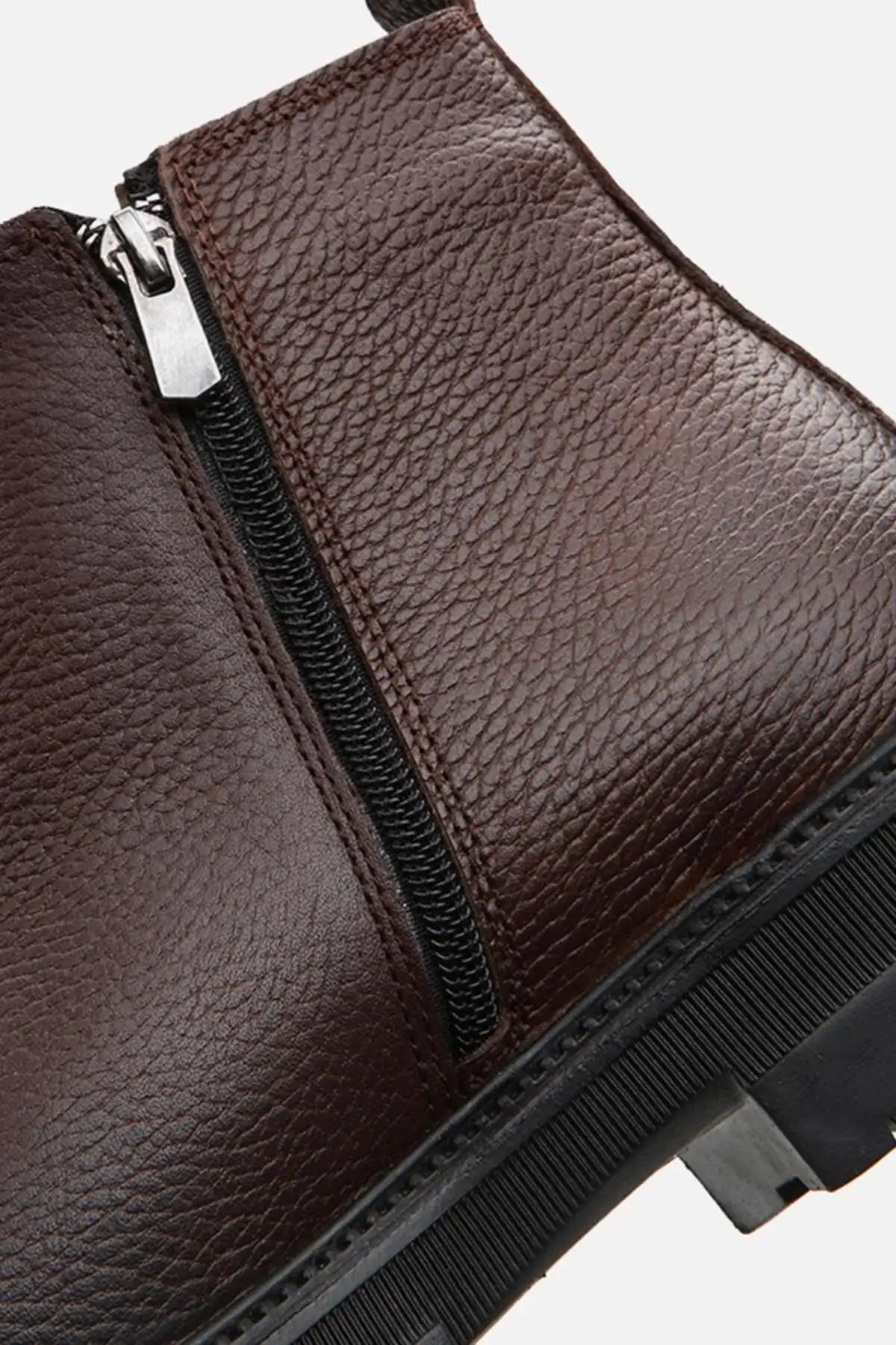 بوت مردانه کفش چرم  قهوهای 02BOY298980A480 برند Yaya by Hotiç - 7601 بوت مردانه کفش چرم قهوهای 02BOY298980A480 برند Yaya by Hotiç - 7601